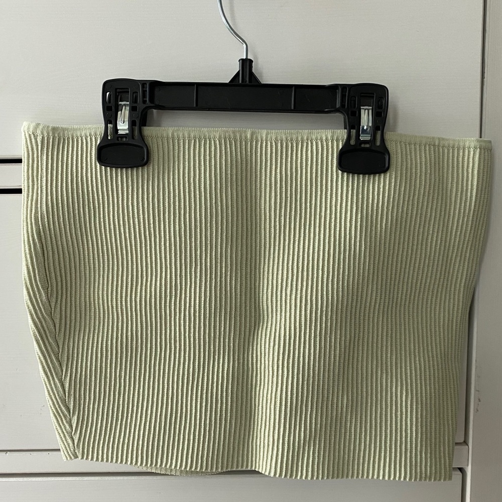 Light green tube top